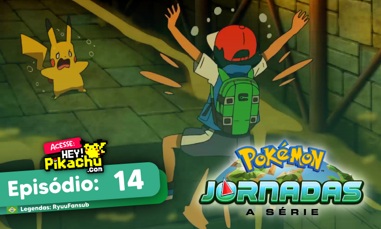 ◓ Anime Pokémon Journeys (Pokémon Jornadas) • Episódio 15: Dia de inverno,  onde está o osso de Cubone?