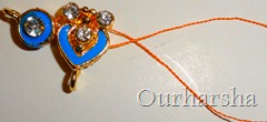 blue Stone studded Necklace (2)