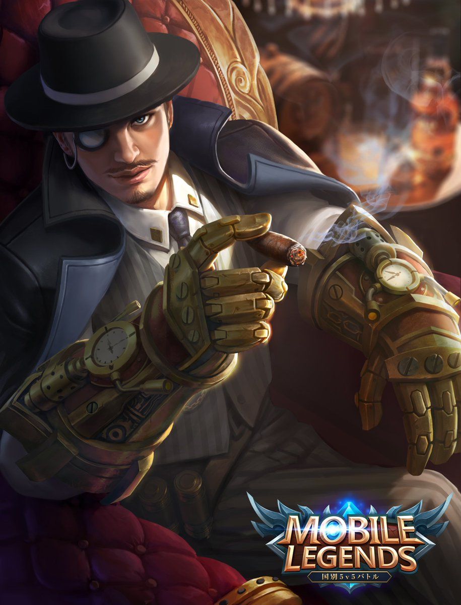 Wallpaper Mobile Legend Roger Kampung Wallpaper