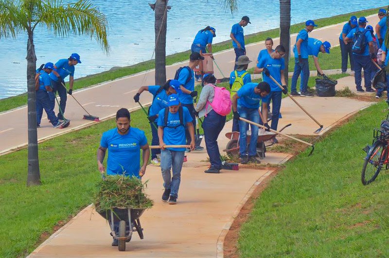 GDF Presente recupera orla em Brazlândia e pavimenta aveni…