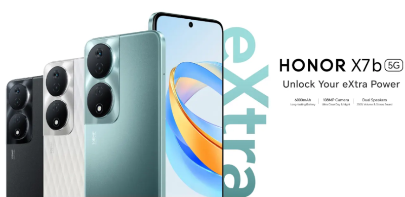 ICYMI: HONOR X7b 5g launched: Dimensity 6020, 108MP main cam and 6,000mAh battery!