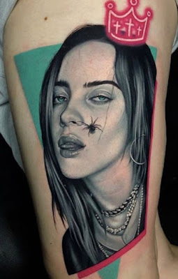 Tatuaje de Billie Eilish