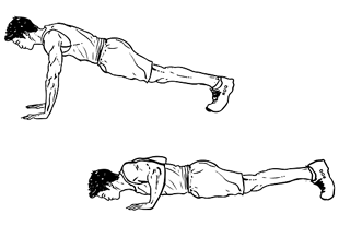 push ups