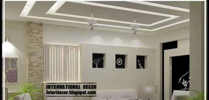 Interior Decor Idea: False ceiling pop designs with LED ceiling ...