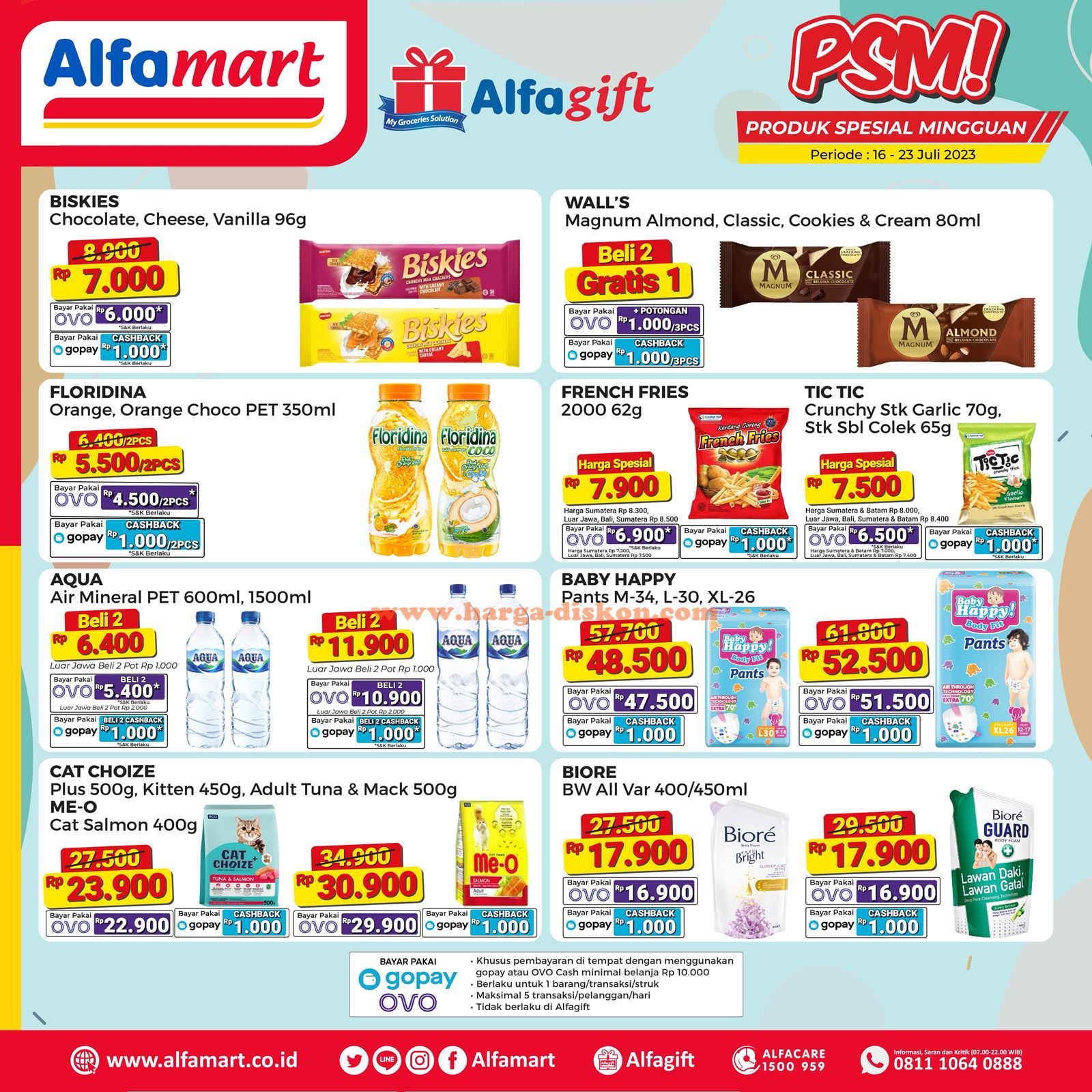 Promo ALFAMART Produk Spesial Mingguan 16 - 23 Juli 2023