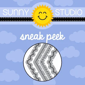 Sunny Studio Stamps: Fishtail Banners II Dies Sneak Peek