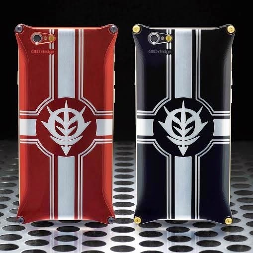 バンダイ ジオン公国軍のエンブレムを刻み込んだ ジュラルミンスマホジャケットが初登場 Applidata