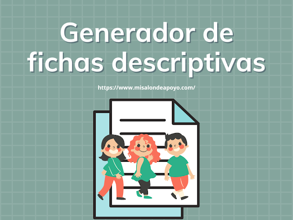 Generador de fichas descriptivas