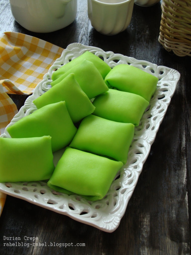 Rahel Blogspot: Durian Crepe