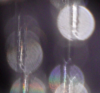 orbs with vertical stripe