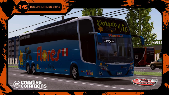 Skins World Bus Roger Monteiro Skins