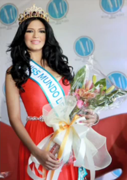 Miss World Mundo de Puerto Rico 2012 Janelee Marie Chaparro Colon