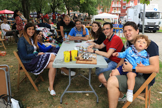 Cuadrillas en las fiestas de Barakaldo