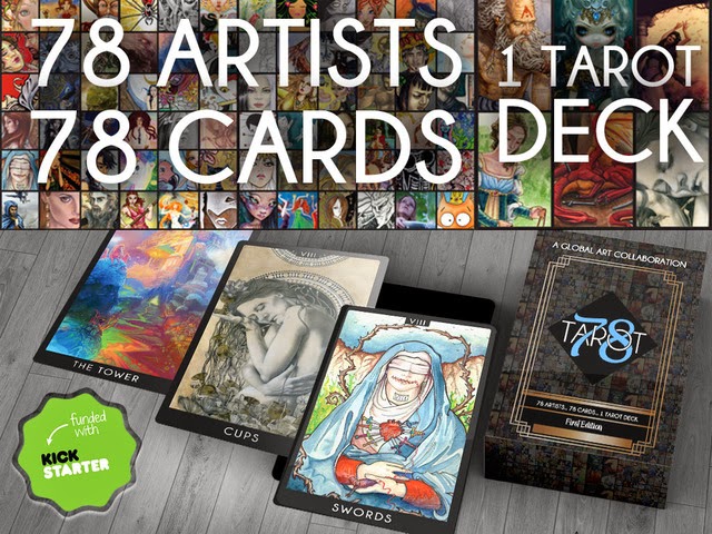 https://www.kickstarter.com/projects/1309407051/the-78-tarot-project-a-global-art-collaboration