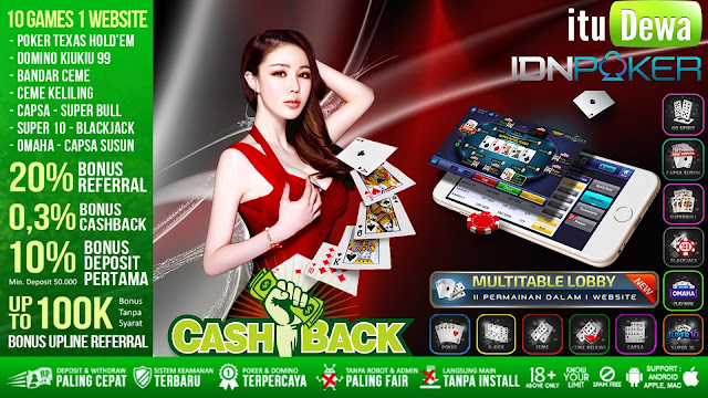 JACKPOT CEME TERBAIK - DAPATKAN JACKPOT POKER TERJELAS HANYA DI ITUDEWA