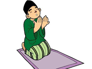Gambar Kartun Anak Sholeh Berdoa