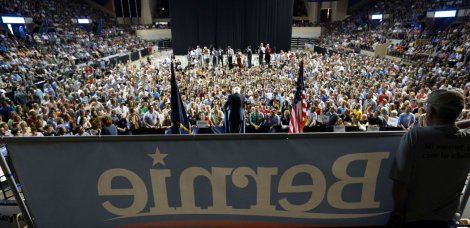 Bernie Sanders in Portland, Maine