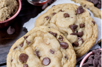 Cheesecake Stuffed Chocolate Chip Cookies