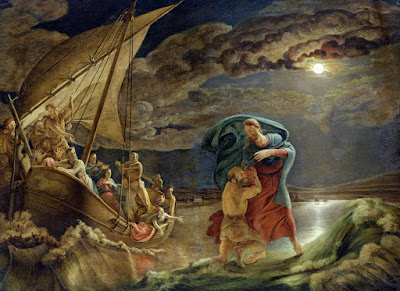 Peter Walks on Water, by Philipp Otto Runge. 1806