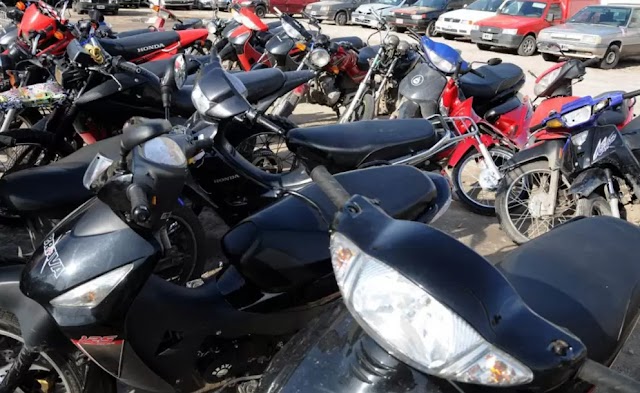 Habrá una subasta de motocicletas y bicicletas de contado en Jujuy