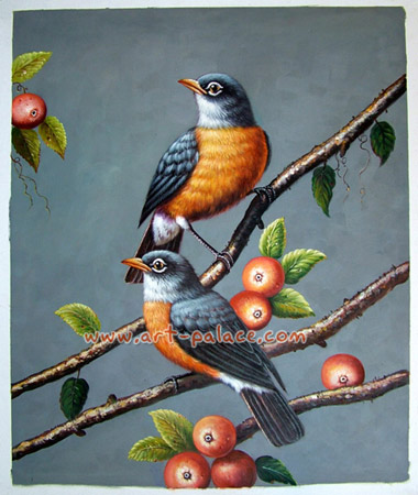 Birds Oil Paintings