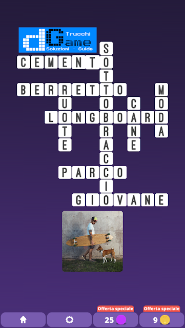 Soluzioni One Clue Crossword livello 26 schemi 5 (Cruciverba illustrato)  | Parole e foto