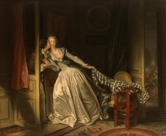 Jean-Honoré Fragonard - El beso robado - ca. 1790