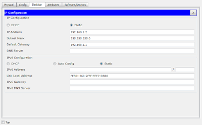 Assign IP to PC0
