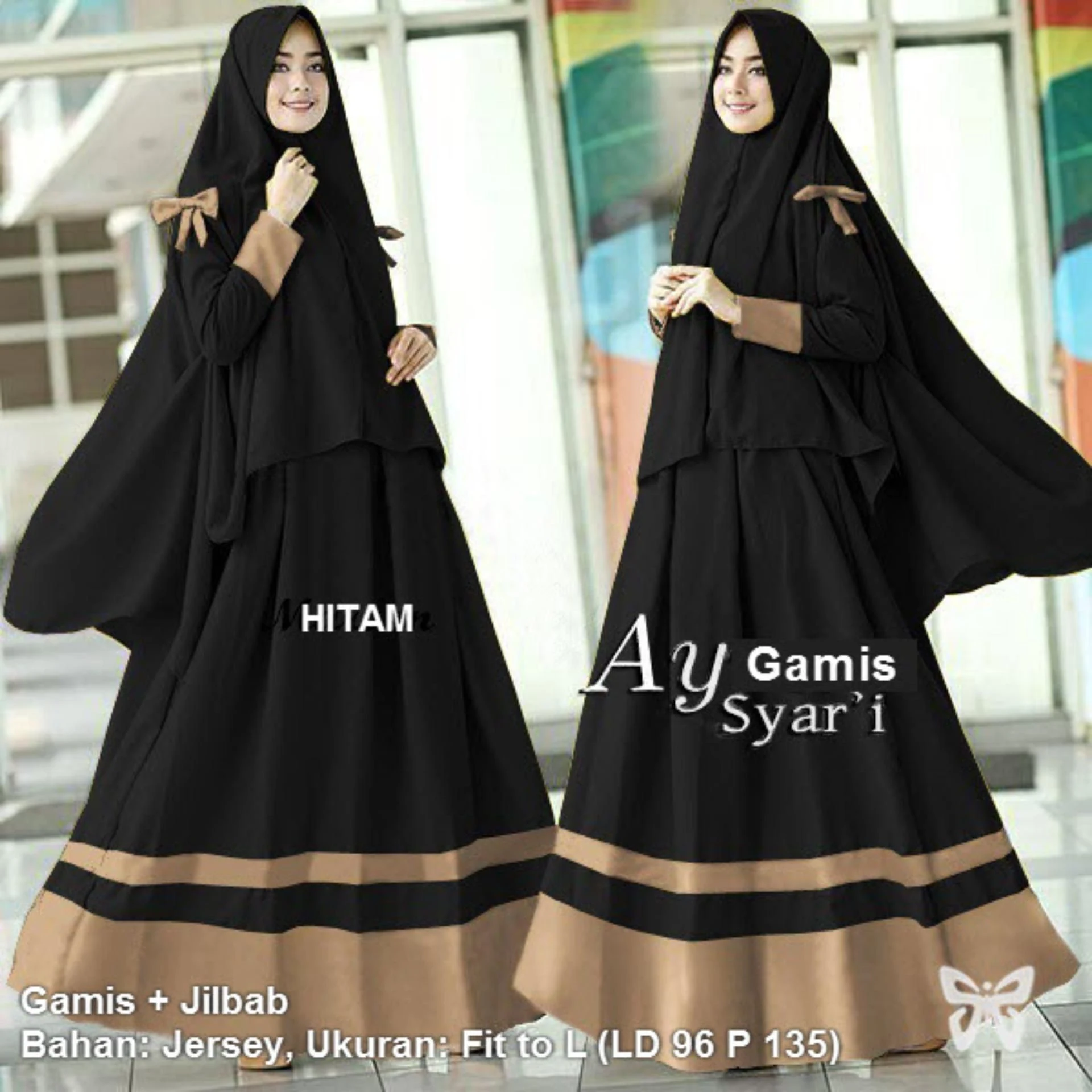 Baju Gamis Syari Remaja Model Pakaian Muslim Model Pakaian - Model baju gamis syari