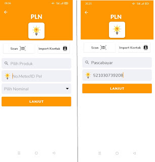 Transaksi PLN Postpaid