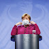  Merkel pide rápida aprobación de enmienda de ley de infecciones
