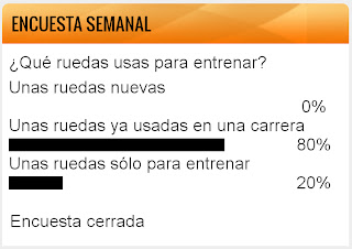 ¿Qué ruedas usas para entrenar rc?