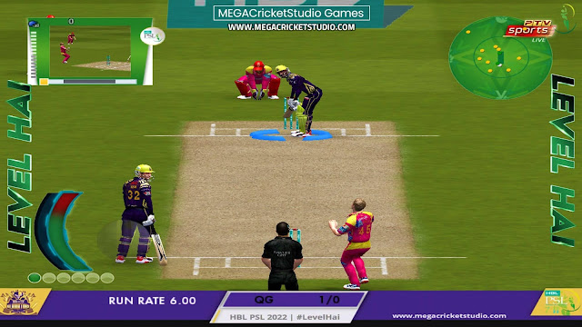 HBL PSL 2022 Level Hai Patch for EA Cricket 07