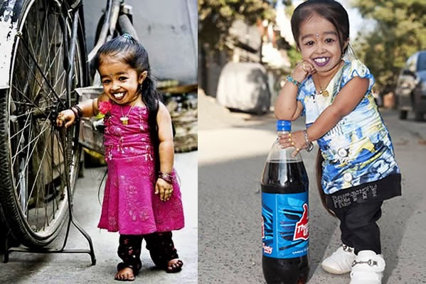 Jyoti Amge - A menor mulher do mundo