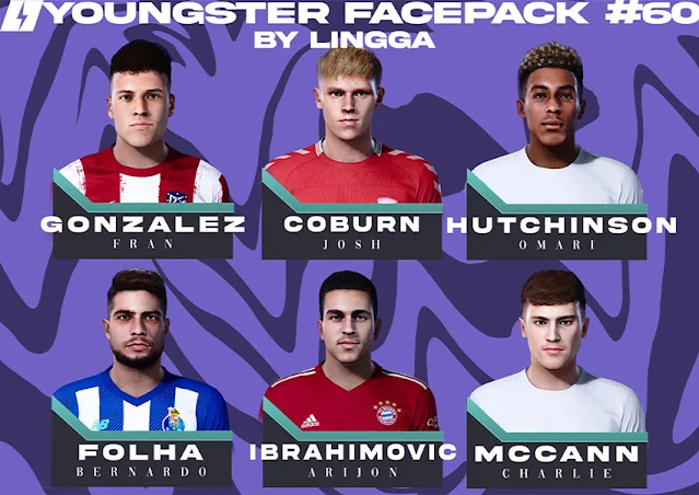 Youngster Facepack V60 For eFootball PES 2021