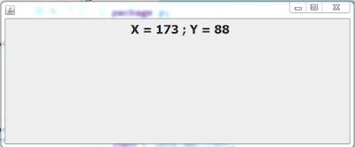 java get cursor position