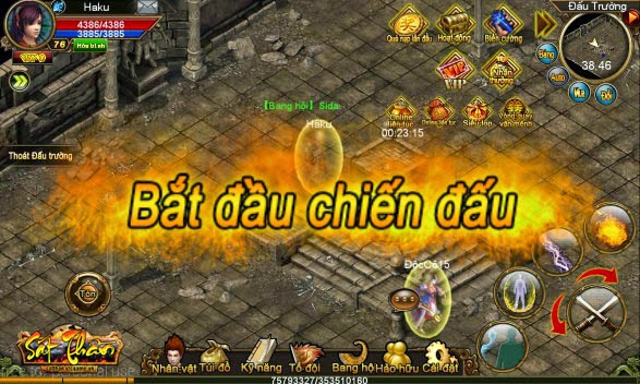 Game Sát Thần VTC - Hướng Dẫn Hoạt Động Đấu Trường 1