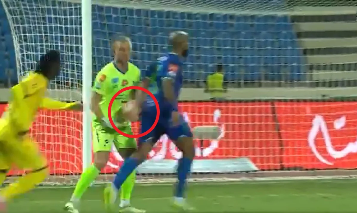 Is this the most awkward penalty incident ever?