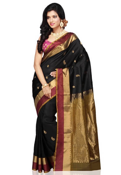 Grand Pallu Bangalore Silk Saree