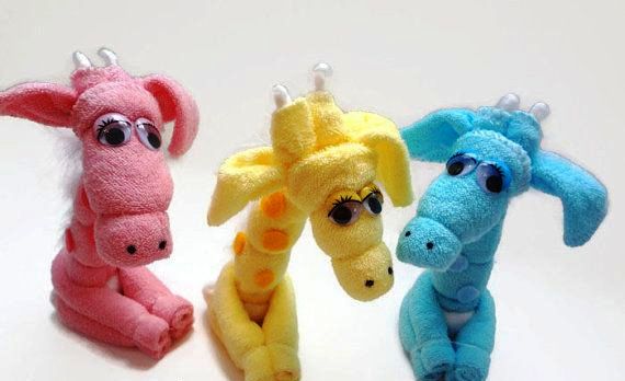 washcloth animal craft ideas