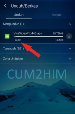 Cara Melanjutkan Download Gagal di UC Browser Android