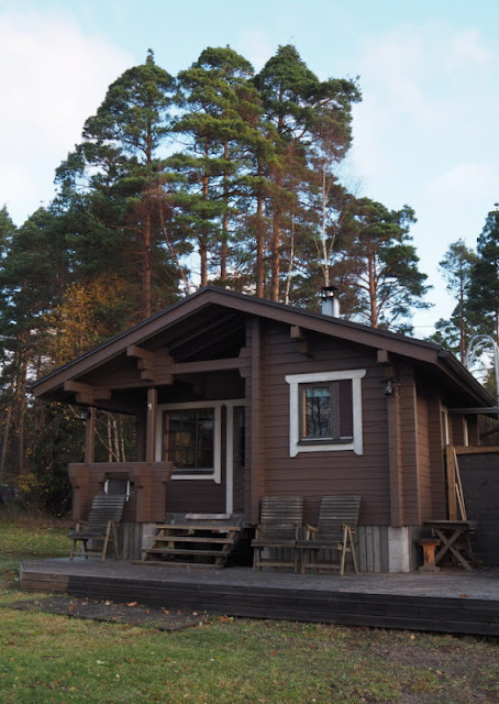 lingonberryhouse, leisure home, mökki, sauna, maalaus, painting