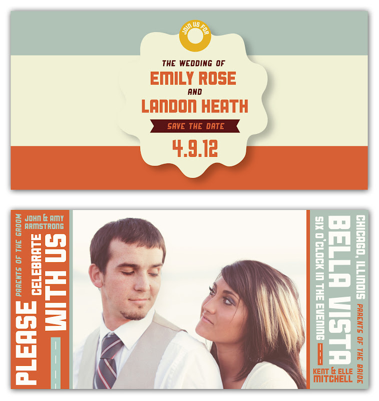 Check out my new wedding announcement designs