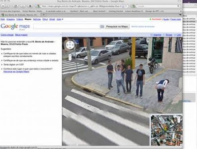 Humor en Google Street
