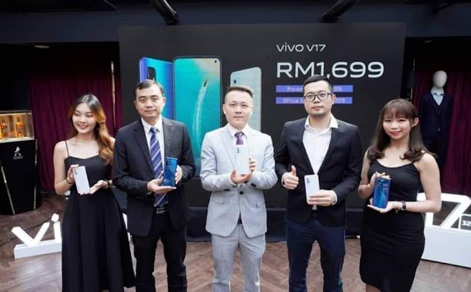 Dapatkan Vivo V17 di Pasaran 21 Disember 2019 Pada Harga RM1,699