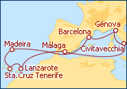 Msc Cruceros, crucero desde Tenerife