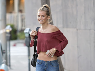 Annalynne Mccord shopping, West Hollywood