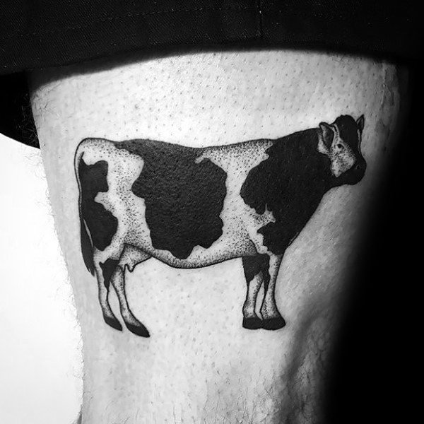 38 tatuagens de vaca para homens