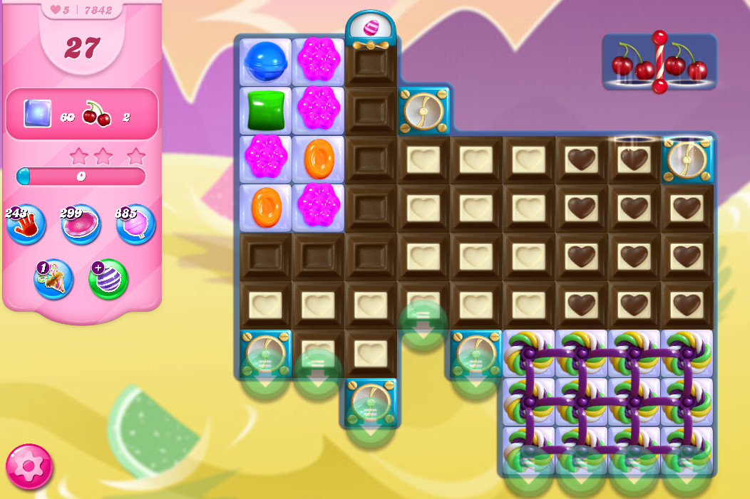 Candy Crush Saga level 7842