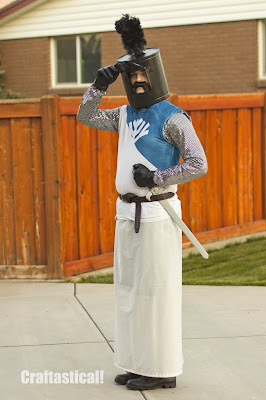 Sir Bedivere from Monty Python homemade Halloween costume